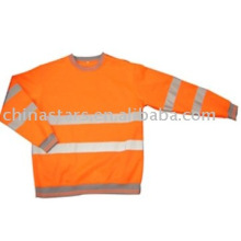 Hohe Sichtbarkeit reflektierende Sicherheit Langarmshirt